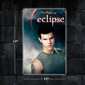 Twilight Eclipse movie poster - 11x17 wall art print merch Jacob Taylor Lautner